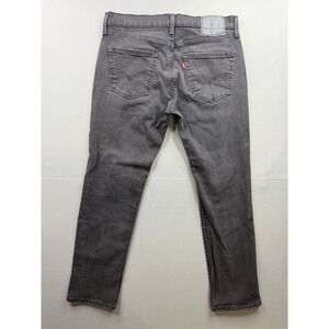 Levi's 511 Slim Fit Jeans Mens Black Faded Denim Pants 33x29
